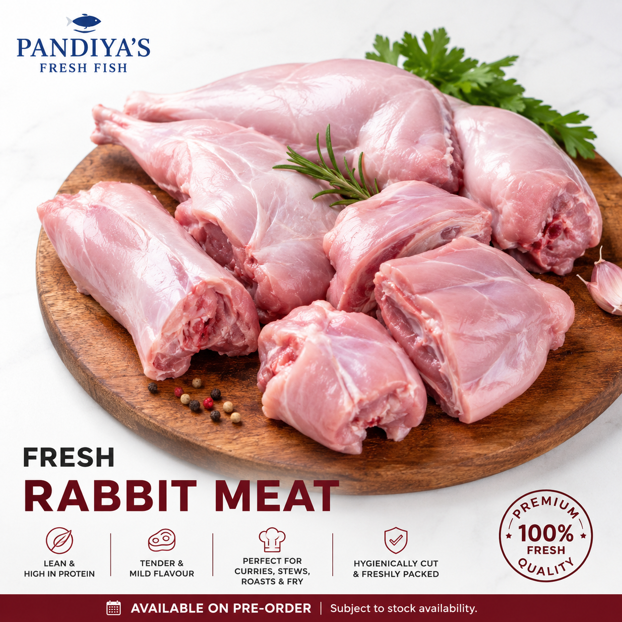 Fresh Rabbit Meat 