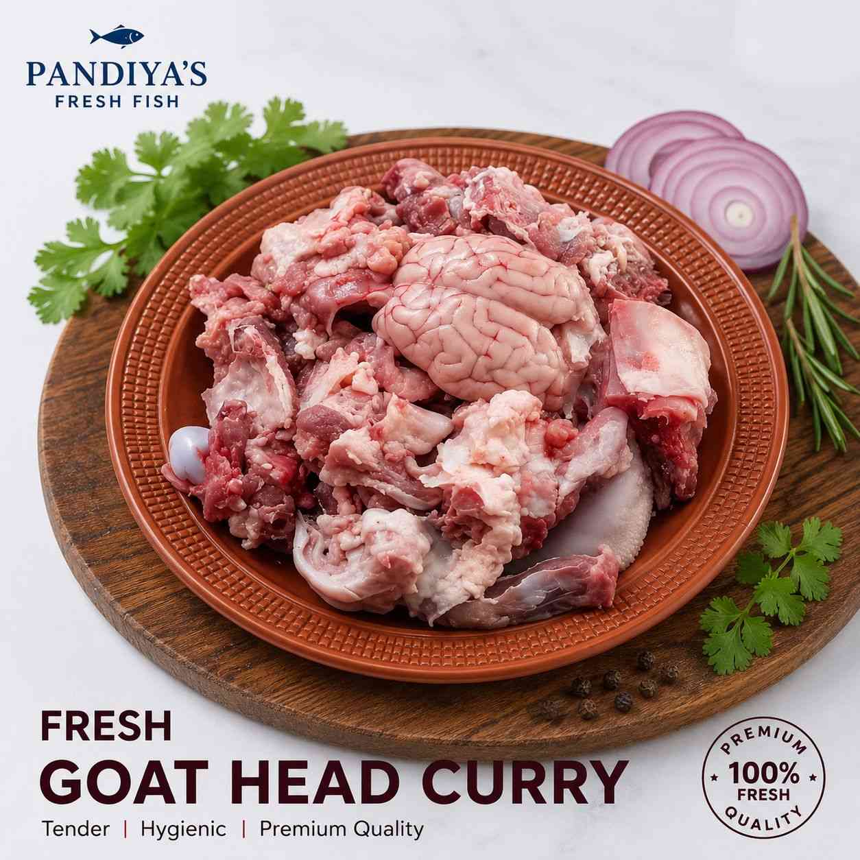 Goat Head Curry